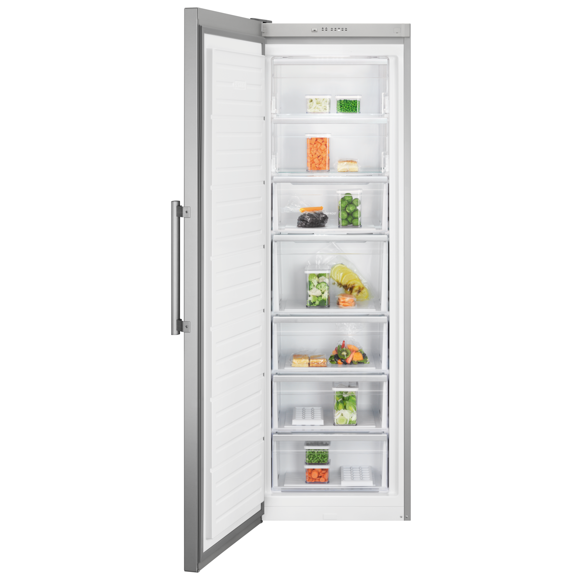 Arca vertical de livre instalação de 1860 mm