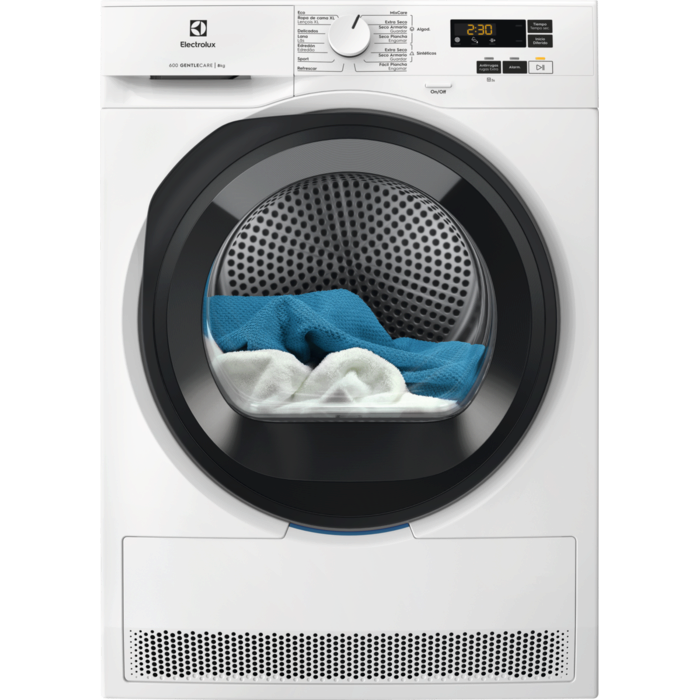 Máquina de secar roupa Bomba de calor GentleCare 600 de 8 kg