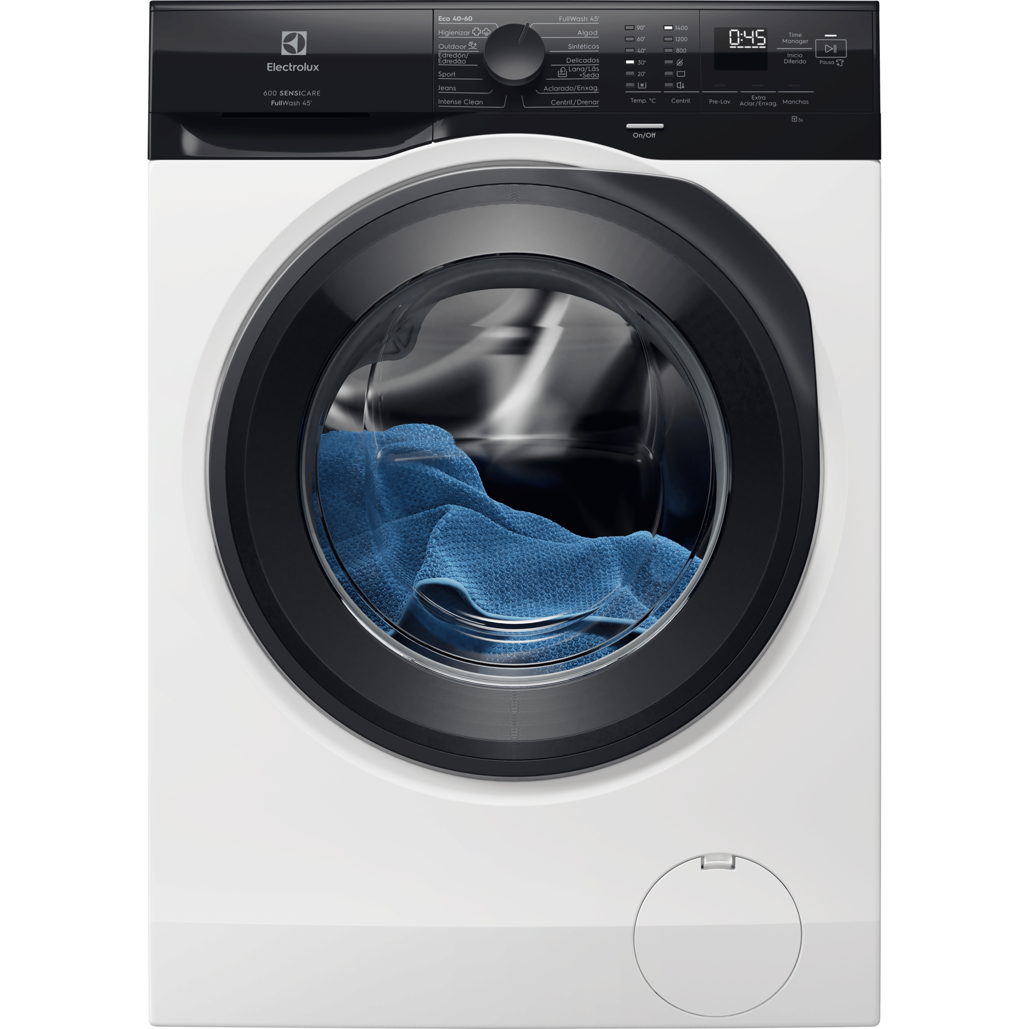 Máquina de lavar roupa de livre instalação Série 600 SensiCare de 10.5 kg