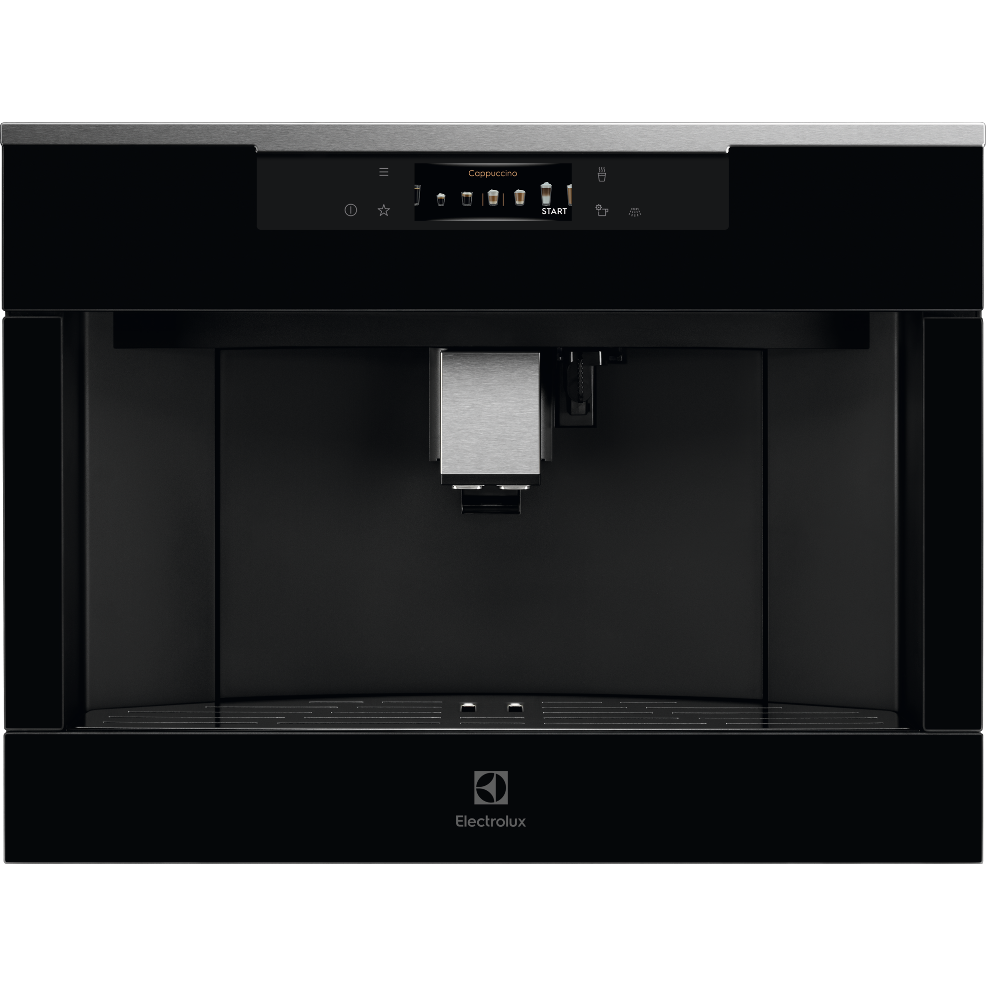 Máquina de café de Integrar Inox anti dedadas