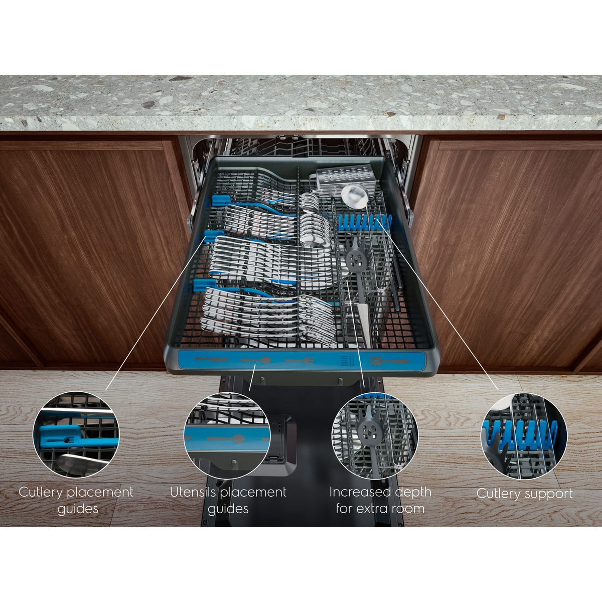 Electrolux - Máquina de lavar loiça de integrar - KEMC8320L