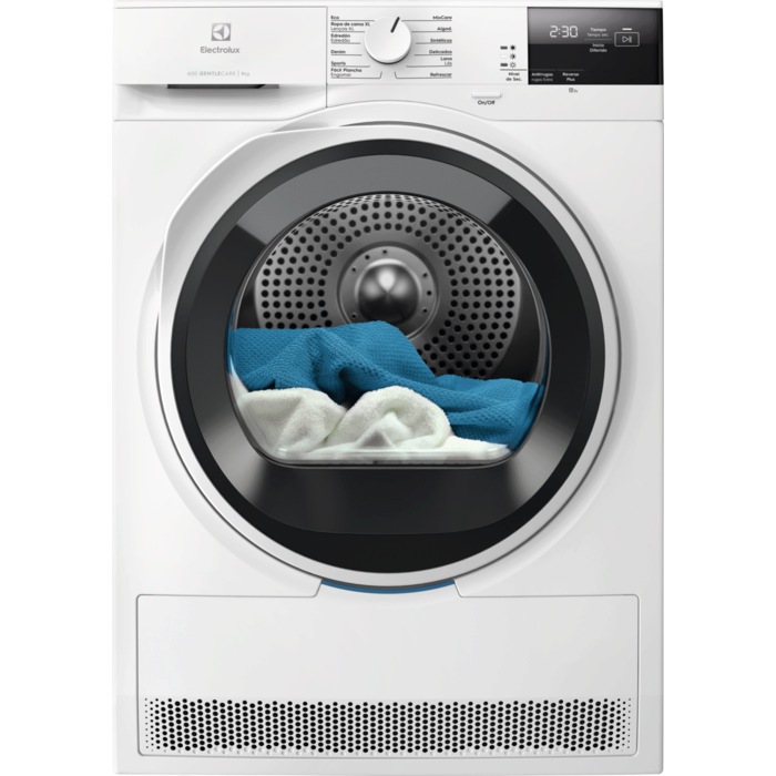 Máquina de secar roupa Bomba de calor GentleCare 600 de 9 kg