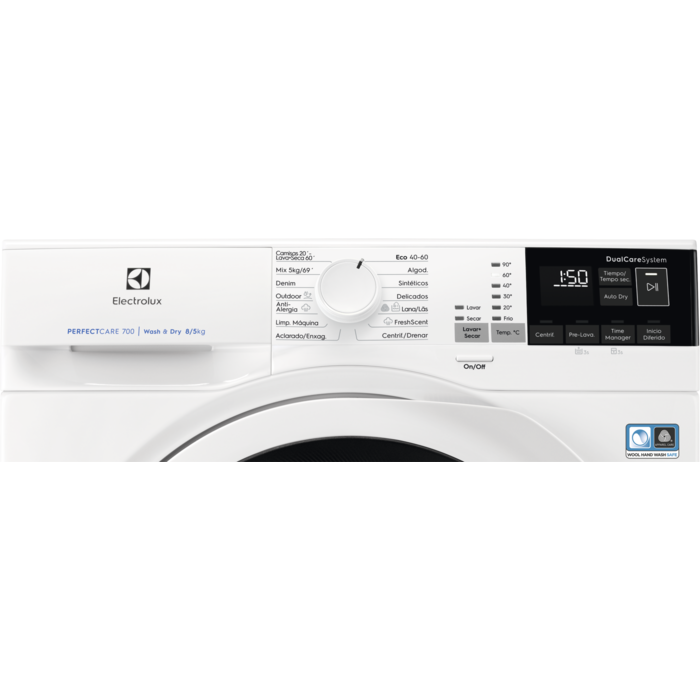 Electrolux - Máquina de lavar e secar de livre instalação - EW7W4858OB
