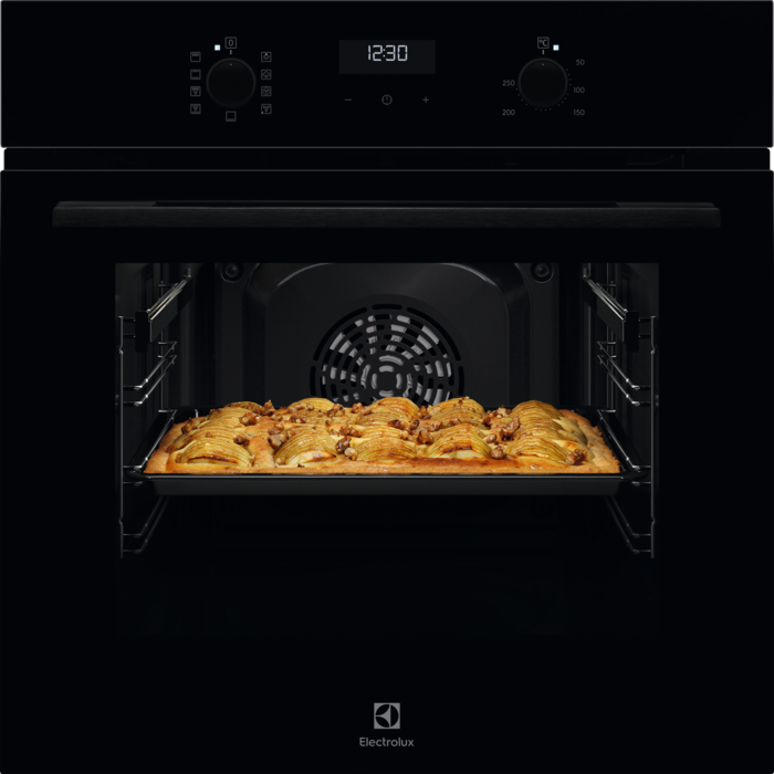 Forno multifunções Série 600 SteamBake com Aqua Clean com esmalte