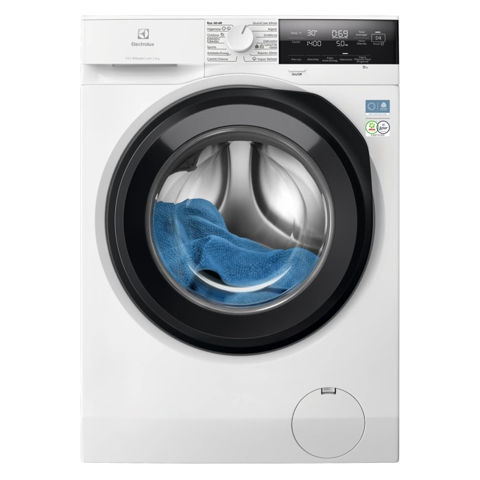 Electrolux Máquina de lavar roupa de livre instalação Série 700 SteamCare de 9.0 kg EFI7394N2B