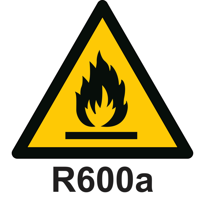 Gás refrigerante R600a