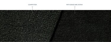 Comparação com SensiCare e sem SensiCare