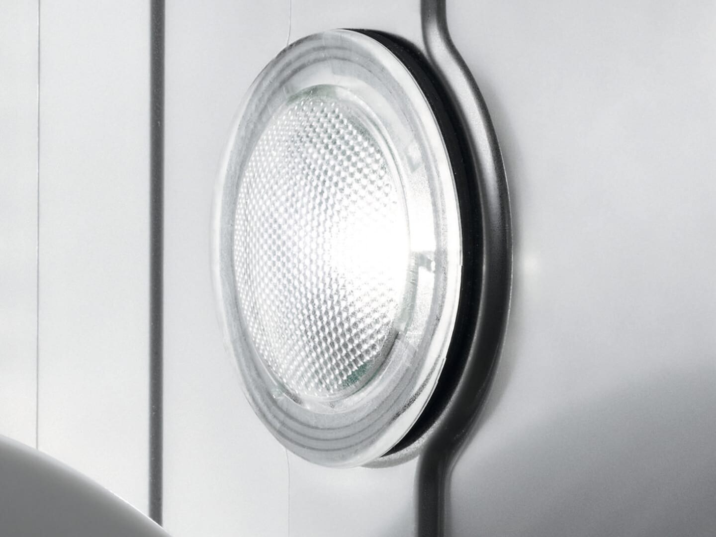 Iluminação interior da máquina de lavar loiça