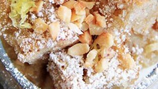Parfait de queijo creme e coco
