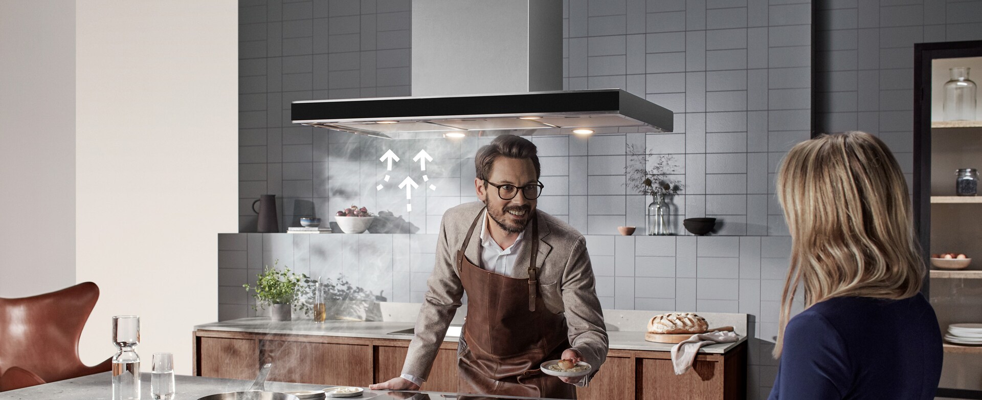 Exaustor de ilha Electrolux